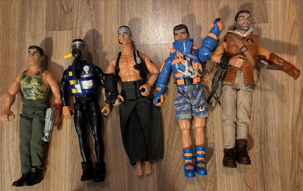 Hasbro Action Man poppen collectie, Ophalen of Verzenden, Gebruikt