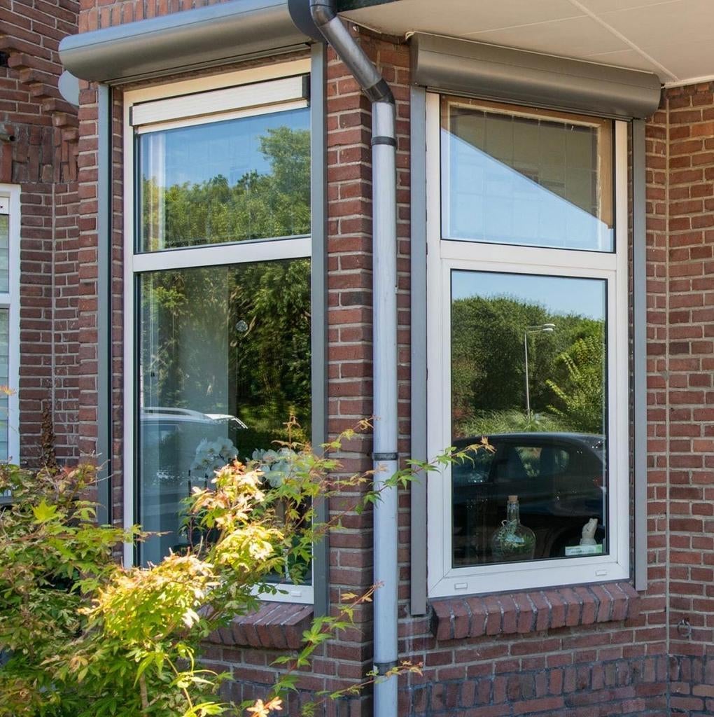 3 Roma rolluiken elektrisch Somfy, Doe-het-zelf en Verbouw, Rolluiken, Ophalen, Gebruikt, 200 cm of meer, Minder dan 100 cm