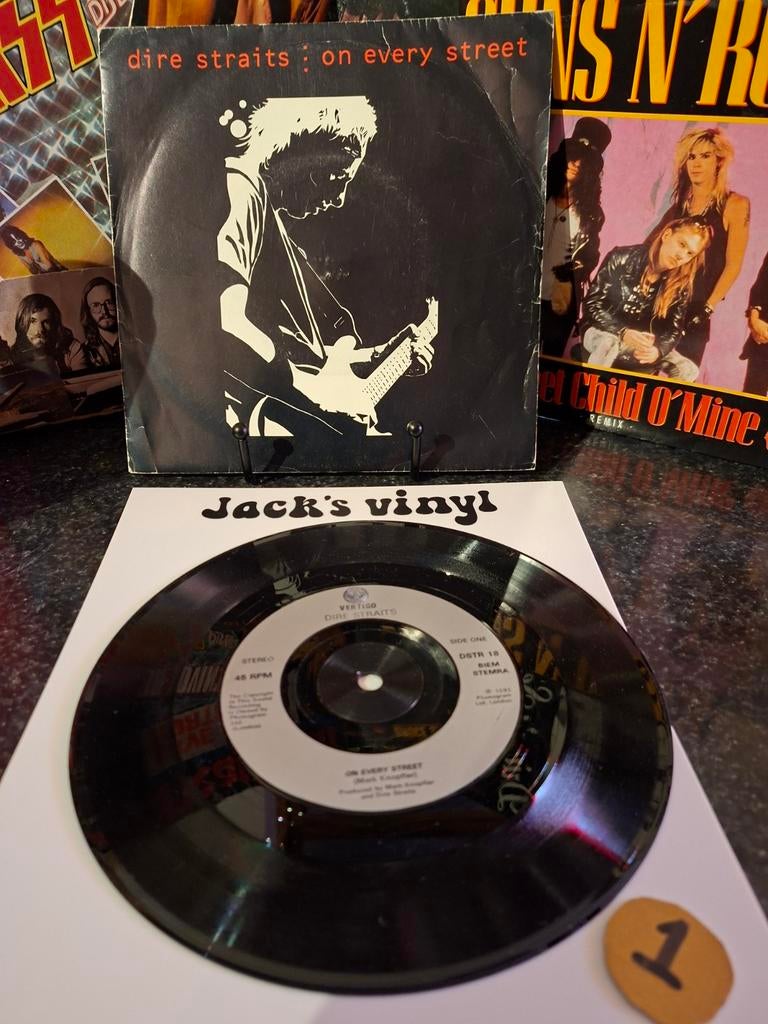 Dire Straits - On Every Street (Single Vinyl) 1992, Ophalen of Verzenden, Gebruikt, Overige formaten, Poprock