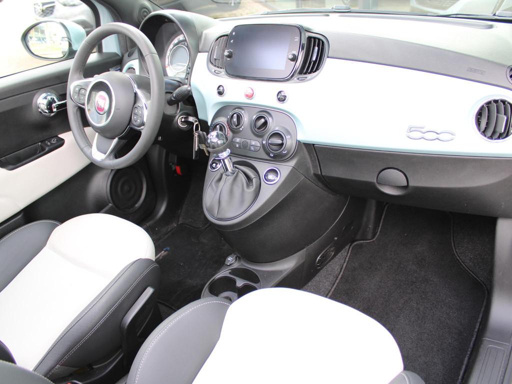 Fiat 500 C 1.0 Hybrid Dolcevita | Apple Carplay / Airco, 12 maanden, Stof, 4 stoelen, Origineel Nederlands