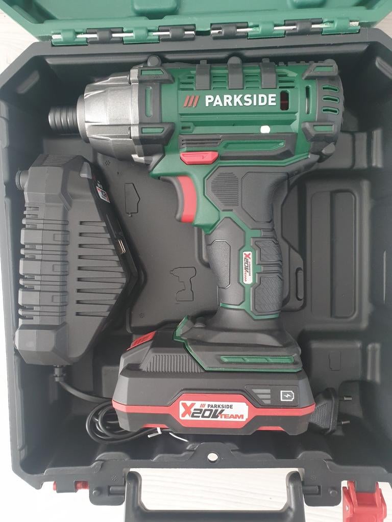 Parkside 20v accu slagschroevendraaier 1/4", Doe-het-zelf en Verbouw, Ophalen, Nieuw, Boor- en Schroefmachine