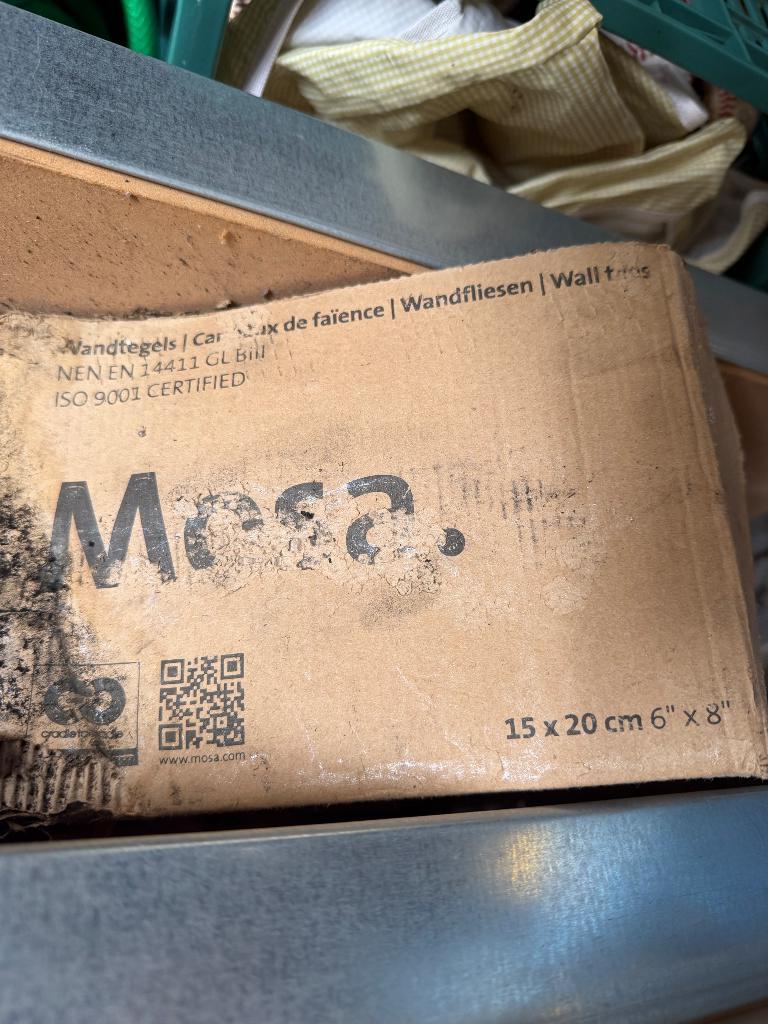 Wandtegels Mosa 15x20cm, Ophalen, Nieuw, Minder dan 20 cm, Minder dan 20 cm