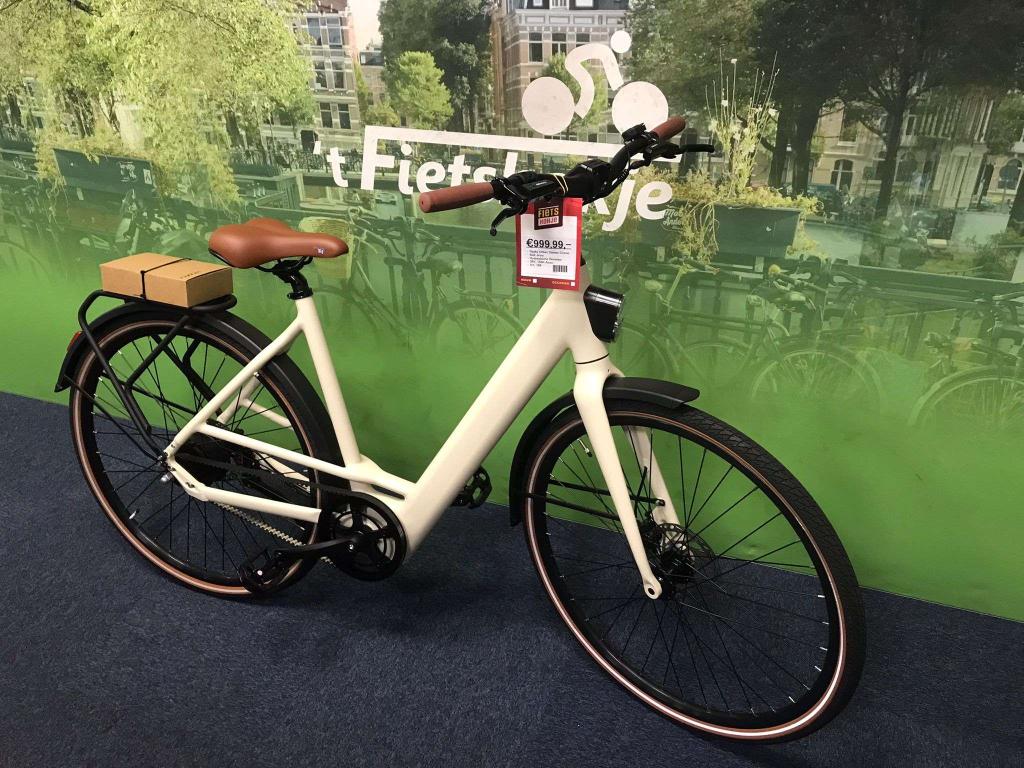 Fietshokje Raaks: Raaks Urban Crème Elektrische fiets, Niet ingevuld, Nieuw, 47 tot 51 cm, 50 km per accu of meer