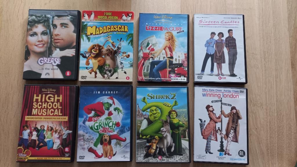 8 dvd's, Cd's en Dvd's, Alle leeftijden, Ophalen of Verzenden, Zo goed als nieuw, Overige genres