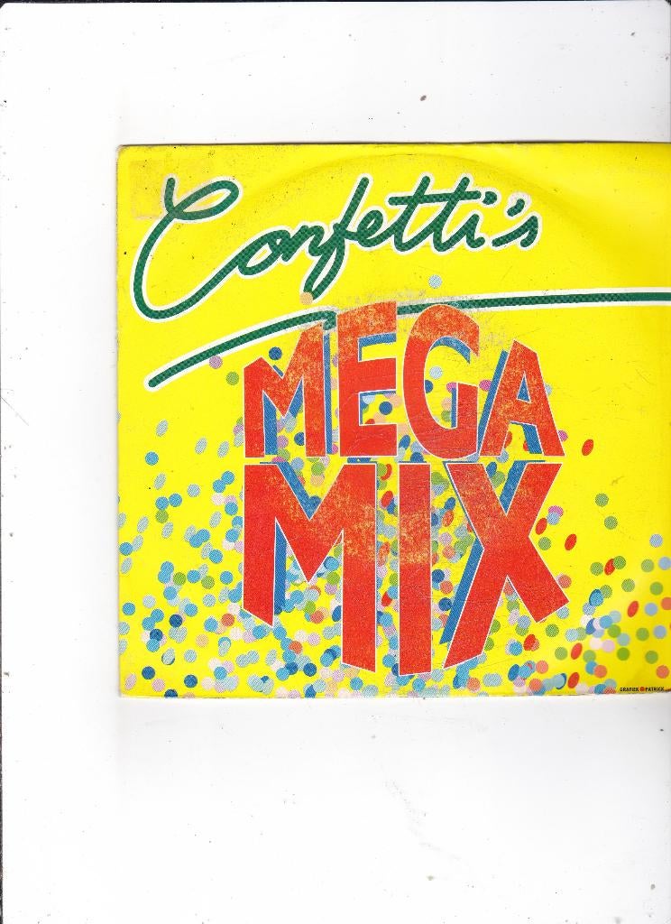 Single Confetti's - Megamix Confetti's, Cd's en Dvd's, Vinyl Singles, Ophalen of Verzenden, Gebruikt, 7 inch, Nederlandstalig