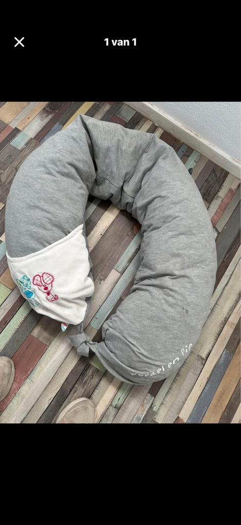 Voedingskussen met Woezel en Pip hoes, Ophalen of Verzenden, Gebruikt, Voedingskussen