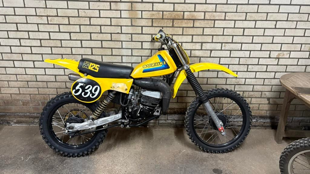 Suzuki RM125 1979 hobby VMCN, Ophalen, 6 versnellingen, Gebruikt, 125 cc