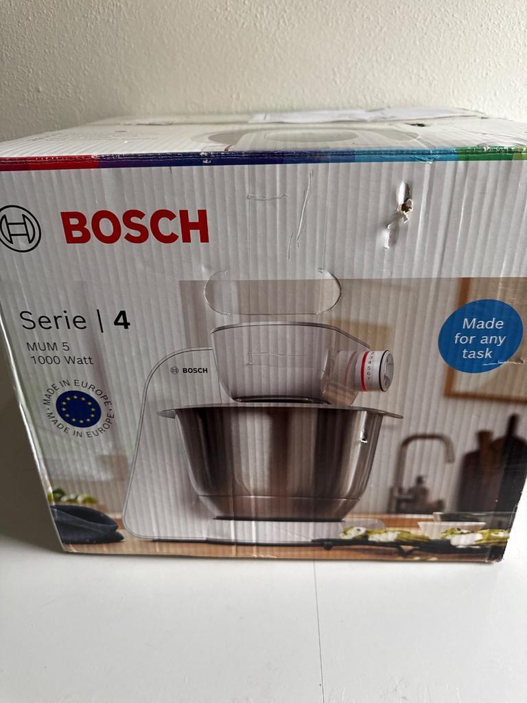 Bosch MUM5 - MUM58200 - Keukenmachine - 1000W - Keukenrobot, -, -, Ophalen of Verzenden, Zo goed als nieuw