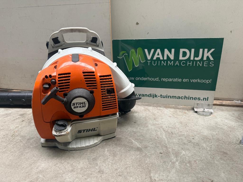 Stihl BR 430 ruggedragen bladblazer (1 beschikbaar), Ophalen, Gebruikt, Ruggedragen, Stihl