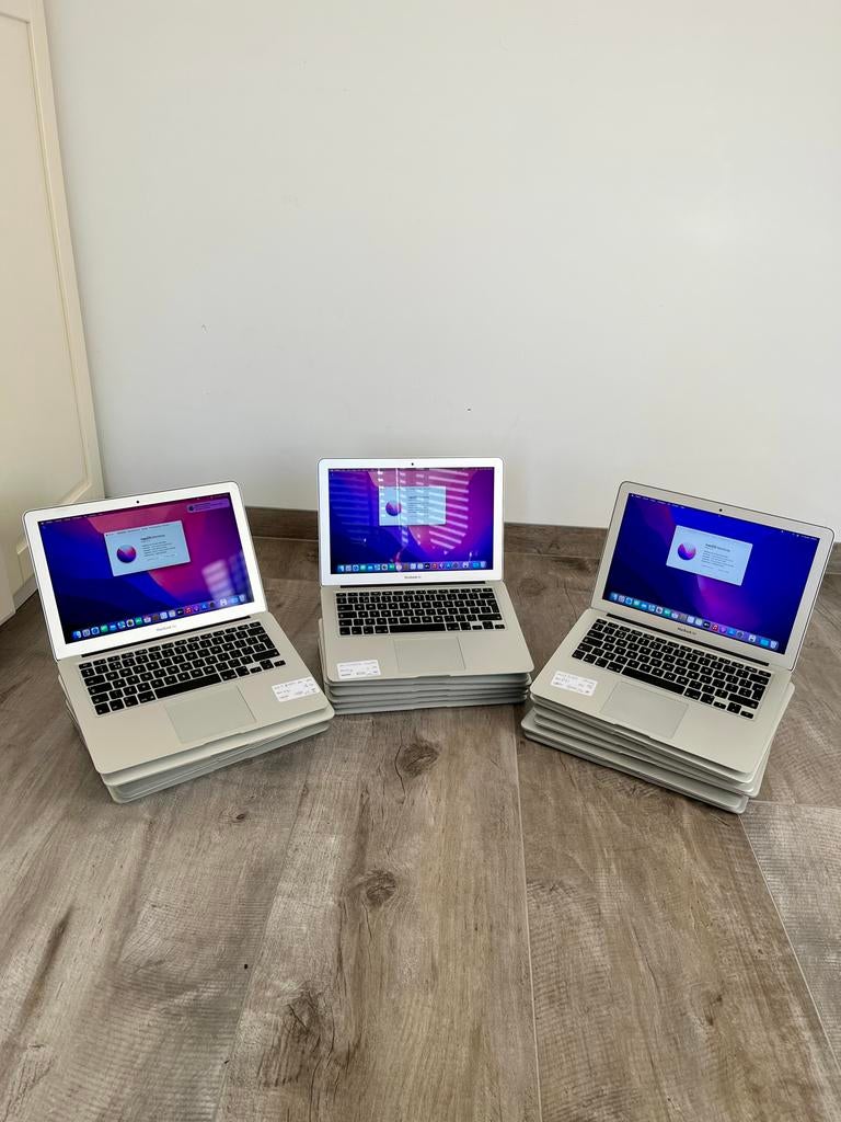 Partij 31x MacBook Air 13 inch i5 - 8GB - 128GB SSD A1466, Computers en Software, Apple Macbooks, Gebruikt, Qwerty, 8 GB, 13 inch