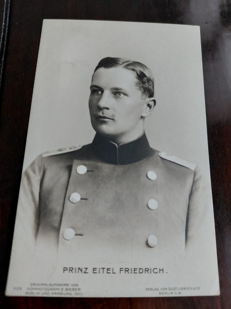 Briefkaart  Prinz Eitel Friedrich, Verzamelen, Ophalen of Verzenden, Nieuw, Buitenland, Kaart, Foto of Prent