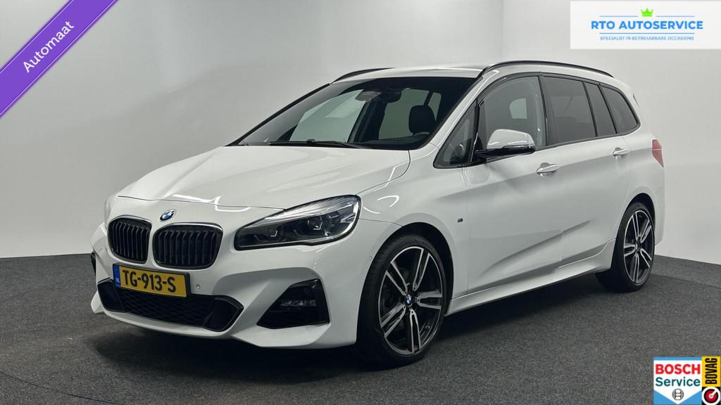 BMW 2-serie Gran Tourer 218i 7p. High Executive M Sport LEER, Auto's, BMW, Gebruikt, Wit, Bedrijf, 19 km/l