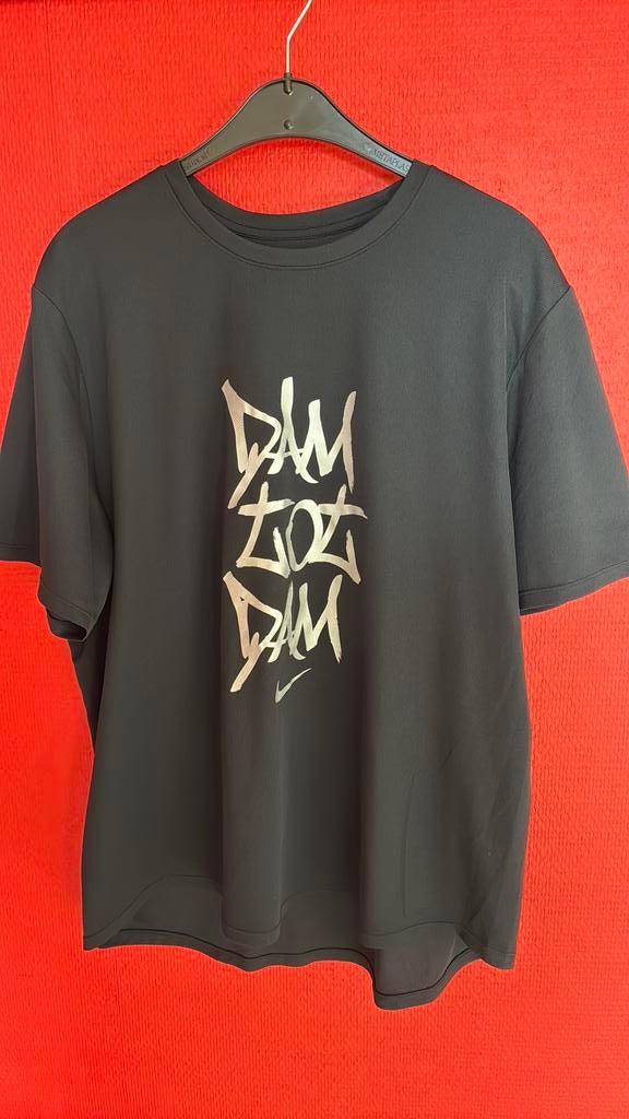 Nike Dri-FIT Dam tot Damloop 2010  T-shirt XL, Ophalen of Verzenden, Gedragen, Maat 56/58 (XL), Zwart