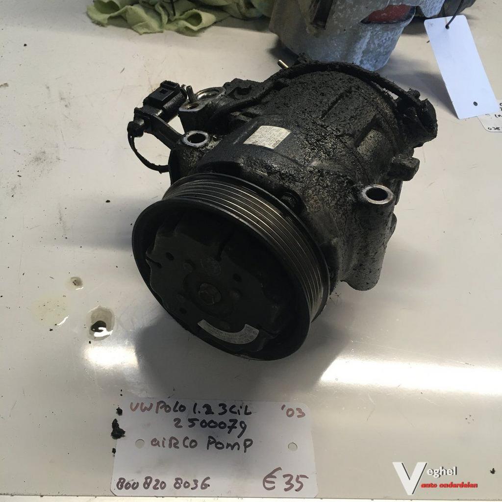 Vw Polo 1.2 B 3 cilinder 2003 Wagennr 2500079   Aircopomp  6