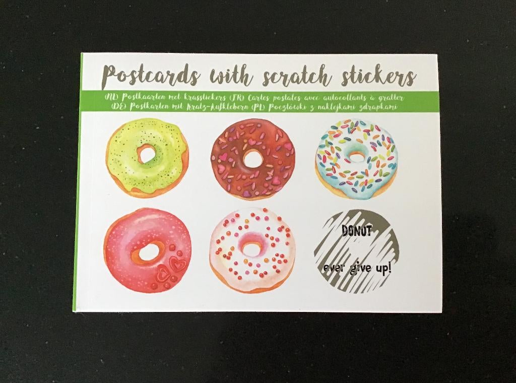 8 kaarten / wenskaarten met krasstickers. Nieuw., Verzenden, 1980 tot heden, Ongelopen, Overige thema's