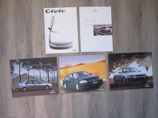 Honda Civic Sedan Folders, Ophalen of Verzenden, Zo goed als nieuw, Honda, Honda