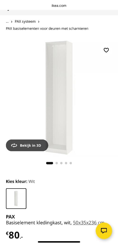 İkea pax, Ophalen, Met plank(en), 200 cm of meer, 50 tot 100 cm