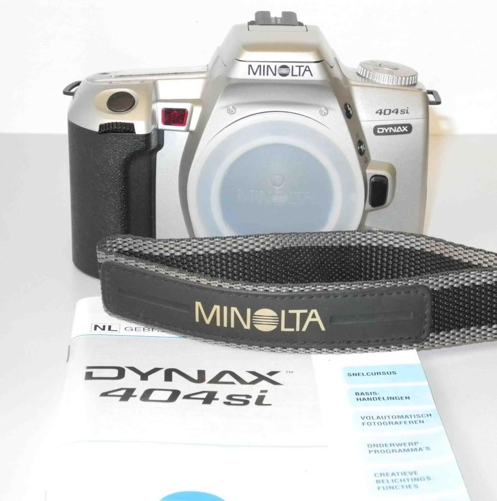 Minolta Dynax 404Si body, Ophalen of Verzenden, Gebruikt, Spiegelreflex, Minolta