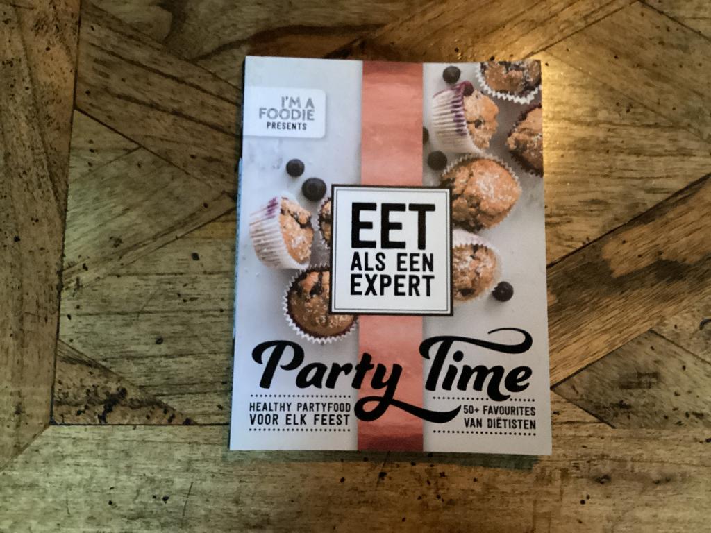 Eet als een expert party time, Ophalen of Verzenden, Zo goed als nieuw, Dieet en Voeding