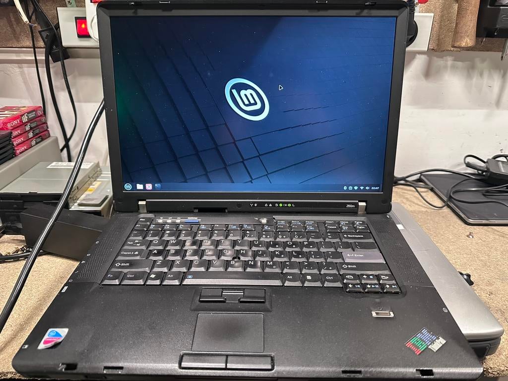 IBM Thinkpad Z60m, Intel Centrino 1.86, 2GB RAM, 128GB SSD, Computers en Software, Windows Laptops, Gebruikt, Met videokaart, Minder dan 4 GB