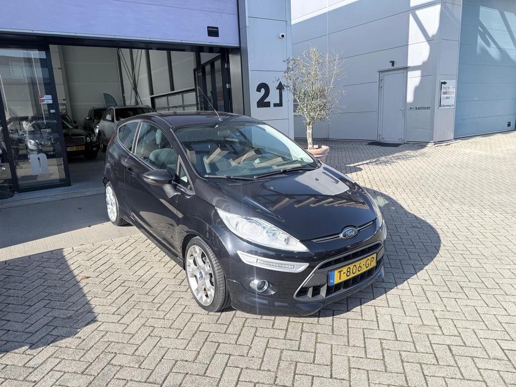 Ford Fiesta 1.6 ST-Line! CLIMA! LED! MOOIE AUTO! INRUIL MOGE, Stof, Gebruikt, 4 cilinders, Zwart