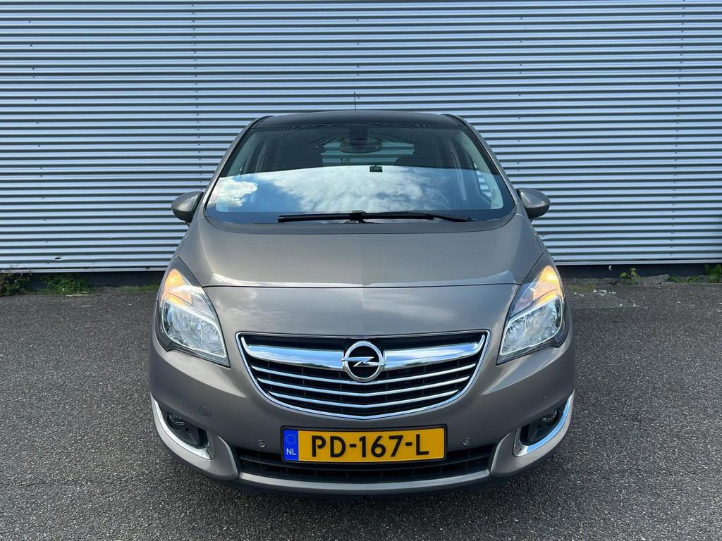 Opel Meriva 1.4 Turbo Cosmo / Navi / Cruise / Pano / Trekhaa, Auto's, Opel, Voorwielaandrijving, Gebruikt, 4 cilinders, Leder