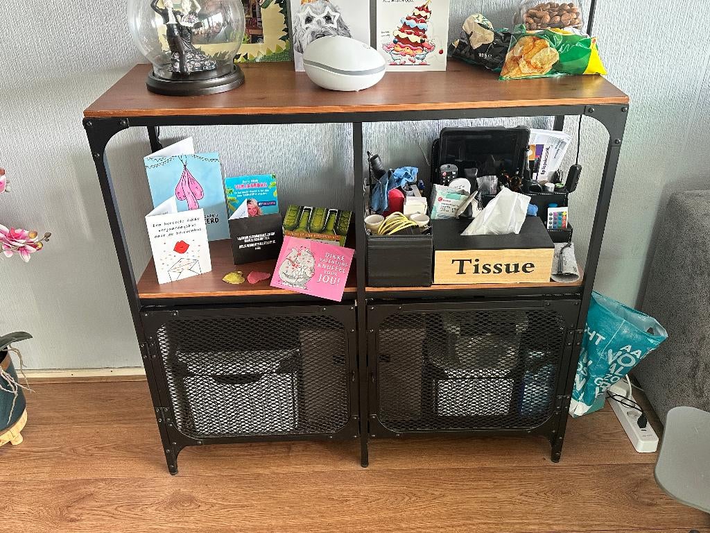 FJÄLLBO stellingkast, Huis en Inrichting, Kasten | Stellingkasten, Ophalen, Zo goed als nieuw