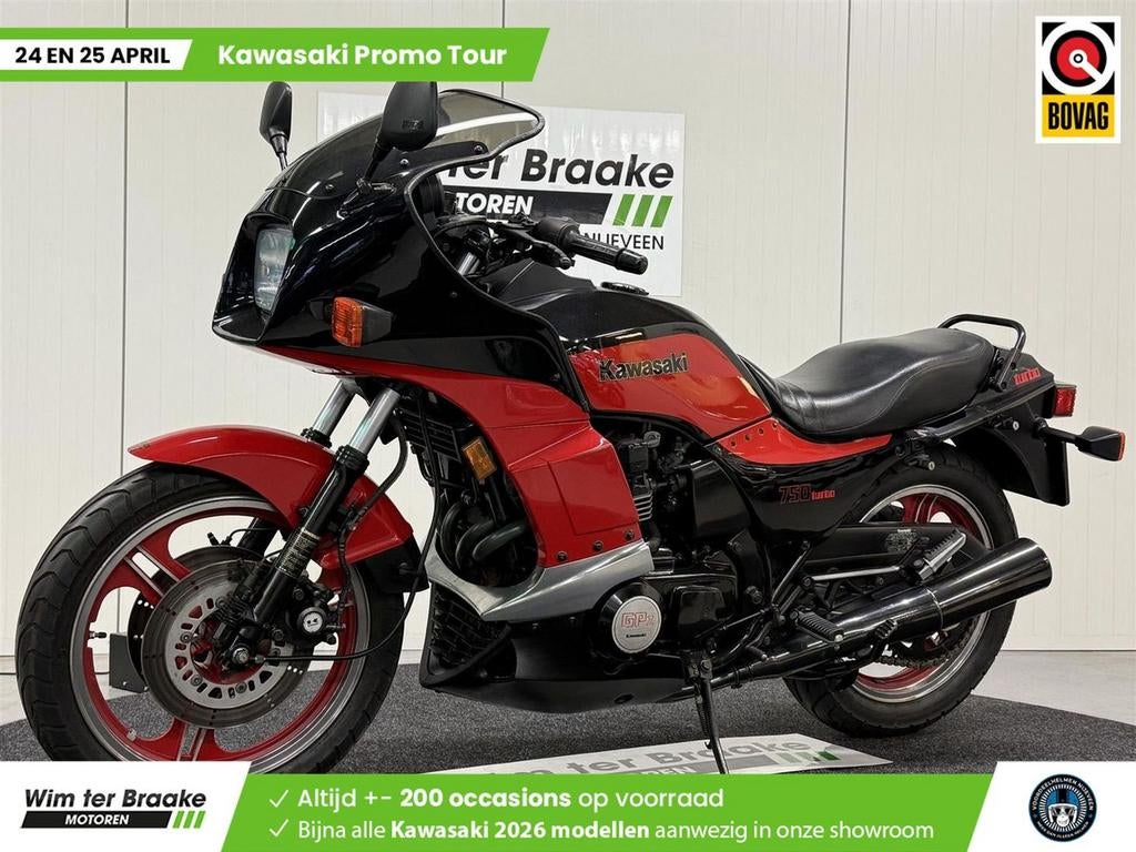 KAWASAKI GPZ 750 TURBO (bj 1985) 64,282 mls, 4 cilinders, Motorrijbewijs A, Bedrijf, Onbekend