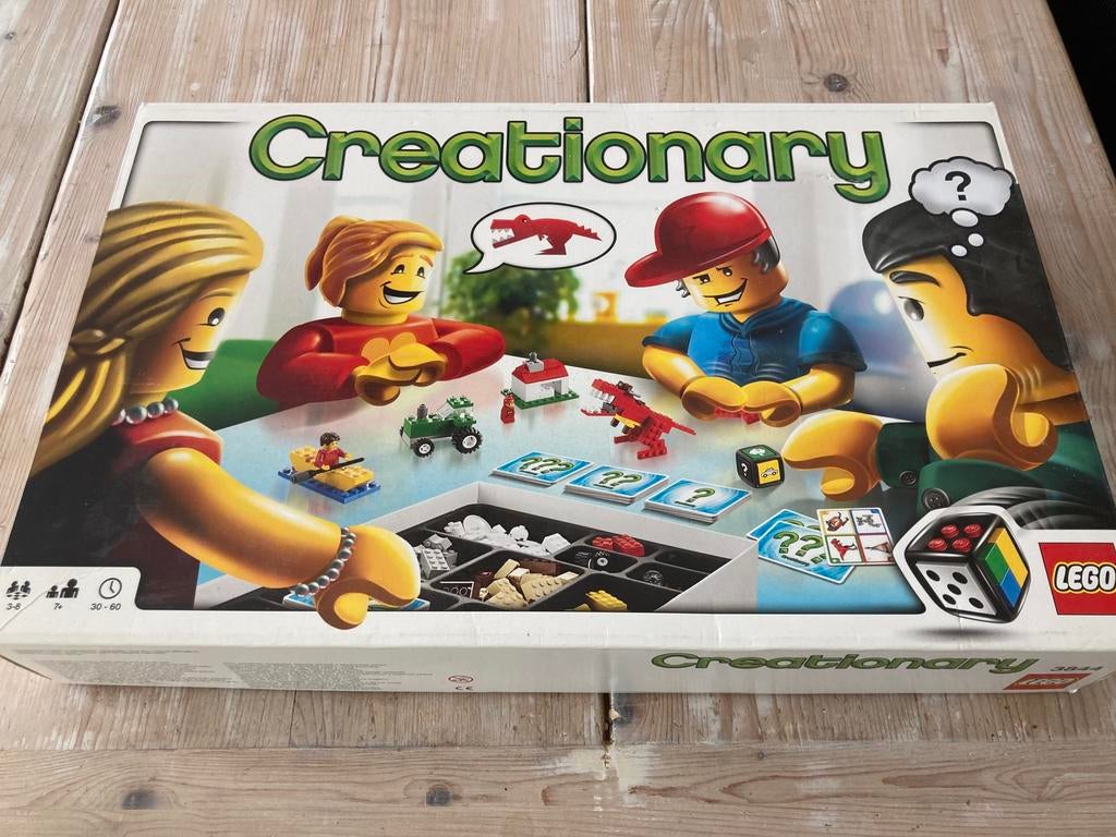 LEGO Creationary (spel), Vijf spelers of meer, Ophalen of Verzenden, Gebruikt