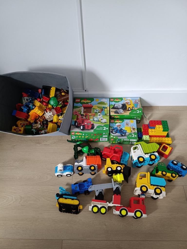 Set lego duplo en playmobil, Ophalen of Verzenden, Zo goed als nieuw, Complete set, Duplo
