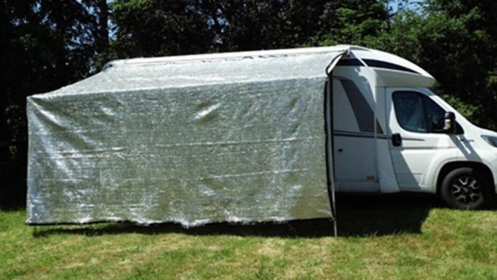 Travel Aluminium Schaduwdoek, Ophalen of Verzenden, Gebruikt, Overige