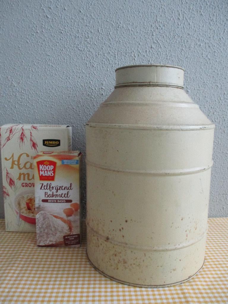 Grote Brocante Voorraadblik Retro, Ophalen of Verzenden, Zo goed als nieuw, Overige