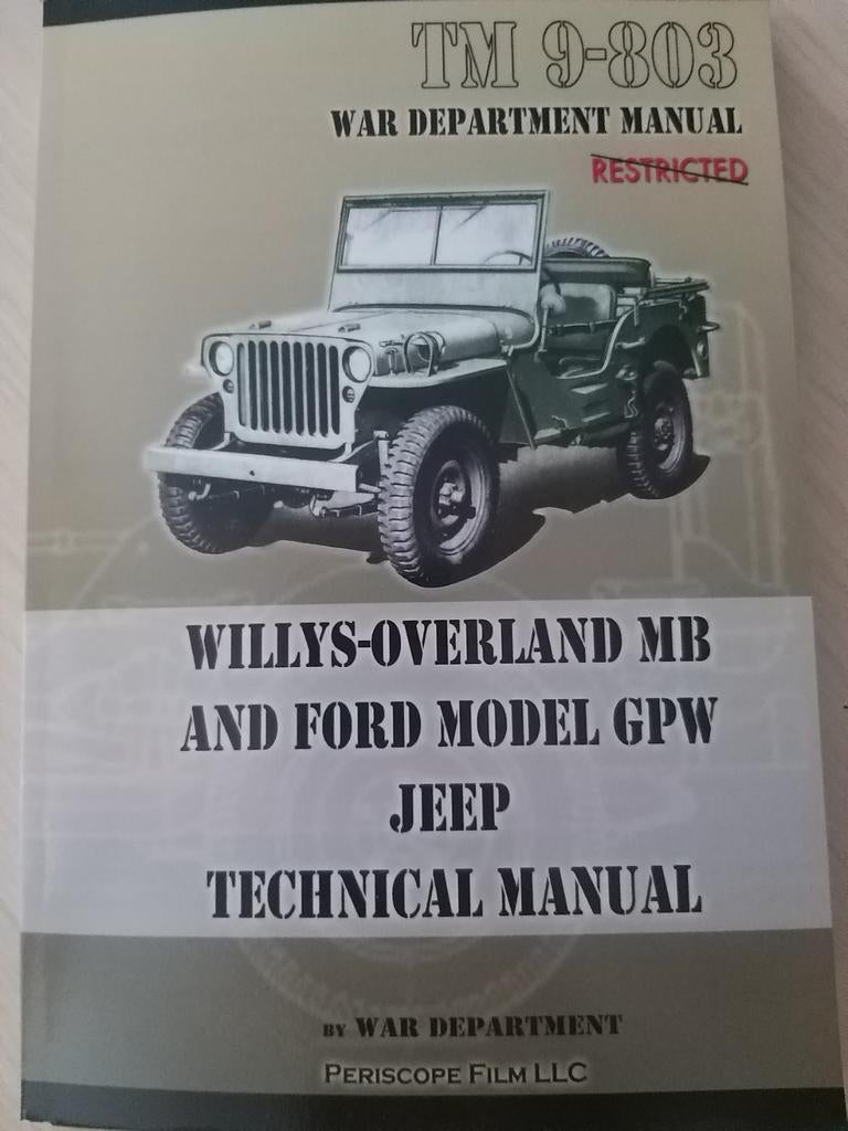 Nieuwstaat uitgave250blz jeep willys overland mb ford gpw je, Ophalen of Verzenden, 20e eeuw of later, Zo goed als nieuw, Noord-Amerika