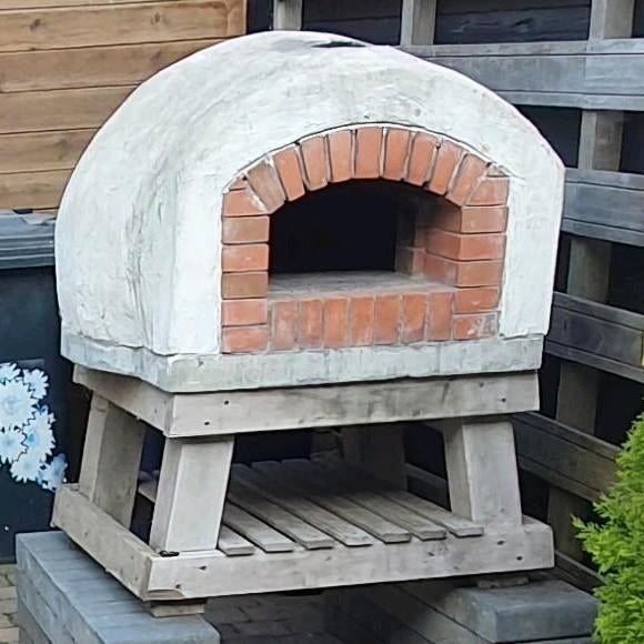 pizza oven, Ophalen, Gebruikt