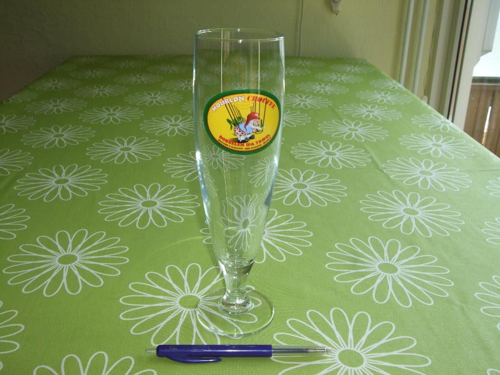 Chouffe Houblon glas - Dobbelen Ipa Tripel - 20cl, Ophalen of Verzenden, Zo goed als nieuw, Glas of Glazen, Overige merken