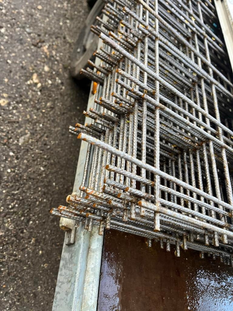 Betonmatten wapening betonijzer BSA188A rond 6, Doe-het-zelf en Verbouw, Metalen, Ophalen, Nieuw, IJzer