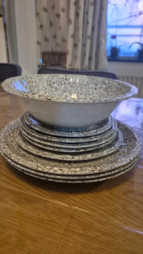 9 delig wedgwood borden zgan, Antiek en Kunst, Ophalen of Verzenden