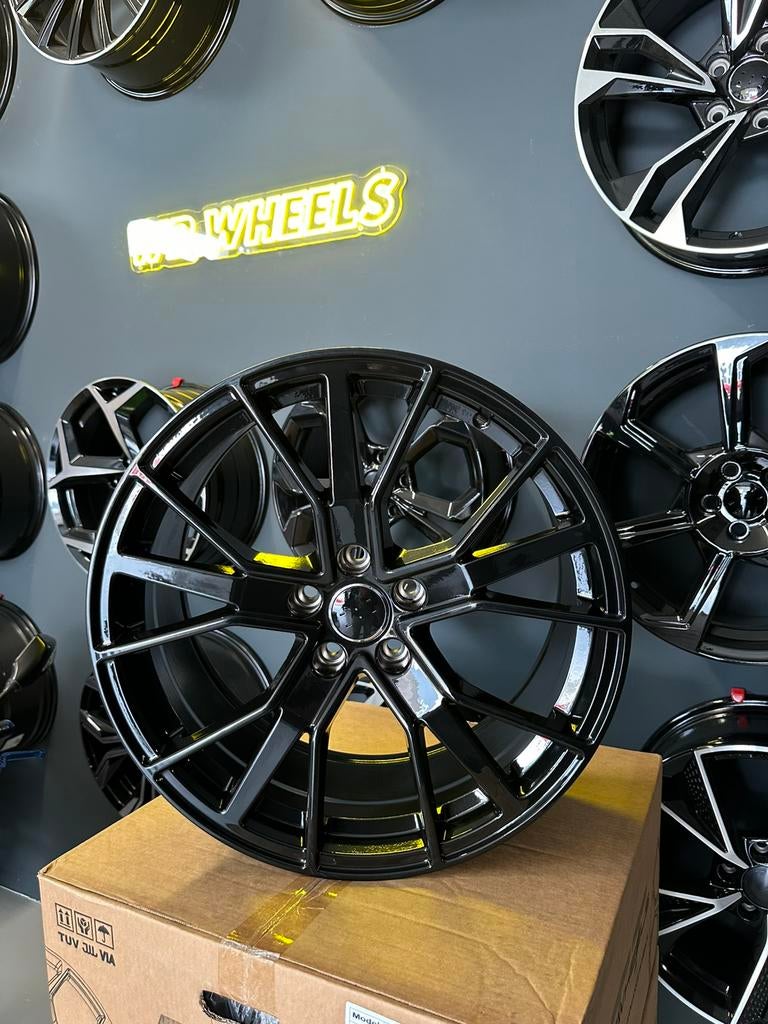 5x112 19INCH AUDI RS LOOK SPORTVELGEN! A4 A5 A6 Q2 Q3 GOLF, 19 inch, Velg(en), Wr wheels, Nieuw