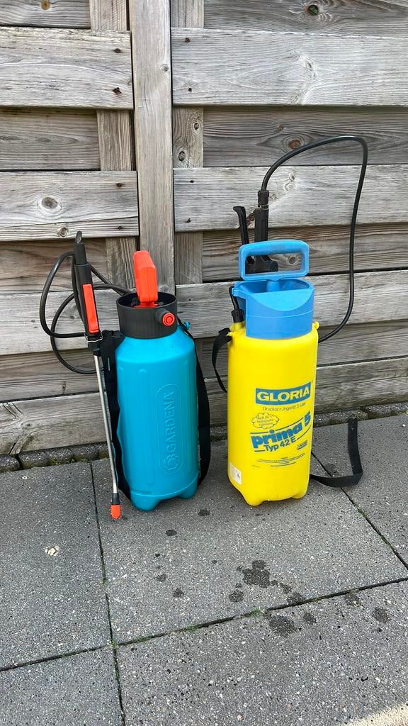 Gardena en gloria drukspuiten kapot, Ophalen, Zo goed als nieuw, Onkruidbestrijding