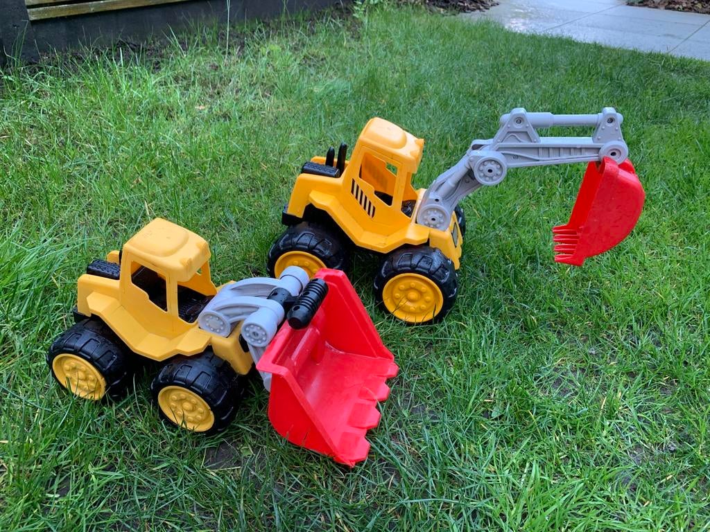 2x Graafmachine, Ophalen of Verzenden, Gebruikt