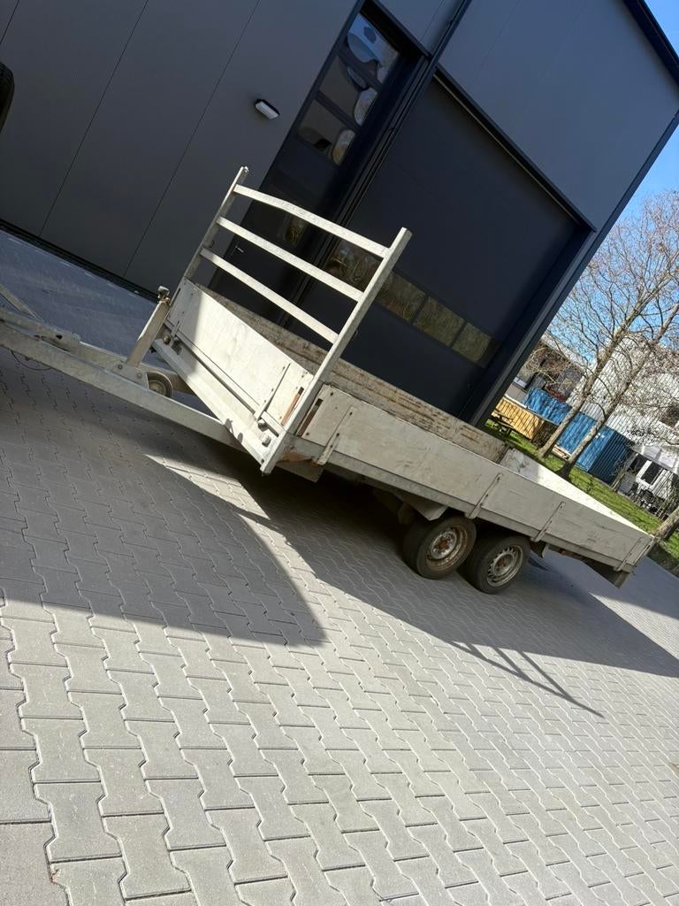 Anssems Plateauwagen 3000kg 400 x 200 Marge, Ophalen