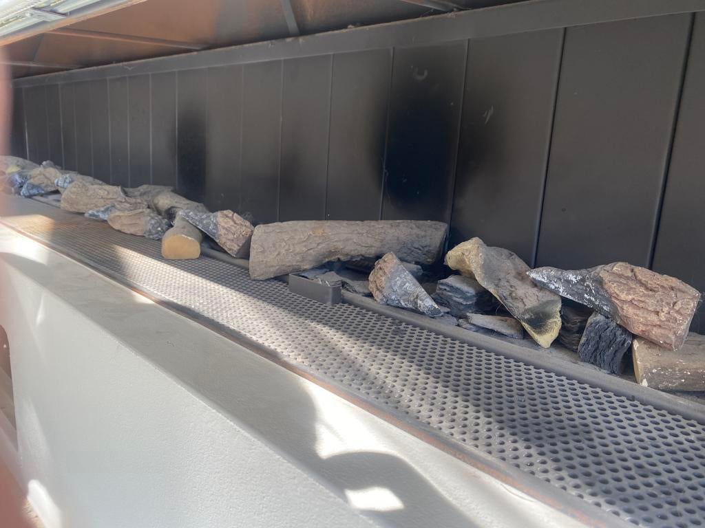 Inbouw gashaard compleet, Huis en Inrichting, Ophalen, Gebruikt, Inbouwhaard, Gashaard