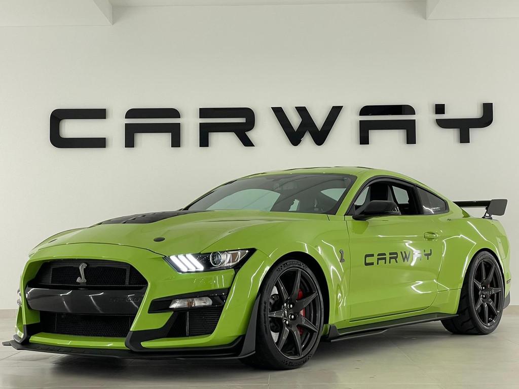Ford Mustang GT500 Shelby Track Pack (bj 2021, automaat), Auto's, Automaat, Achterwielaandrijving, Gebruikt, 4 stoelen