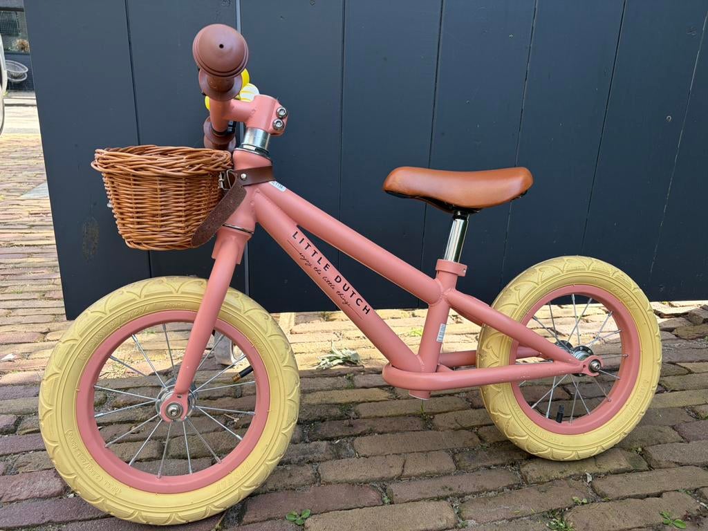 Loopfiets Little Dutch rose, Ophalen, Zo goed als nieuw, Minder dan 16 inch