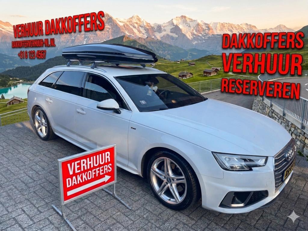 te huur  Thule Dynamic dakkoffer    VERHUUR, Ophalen, Gebruikt