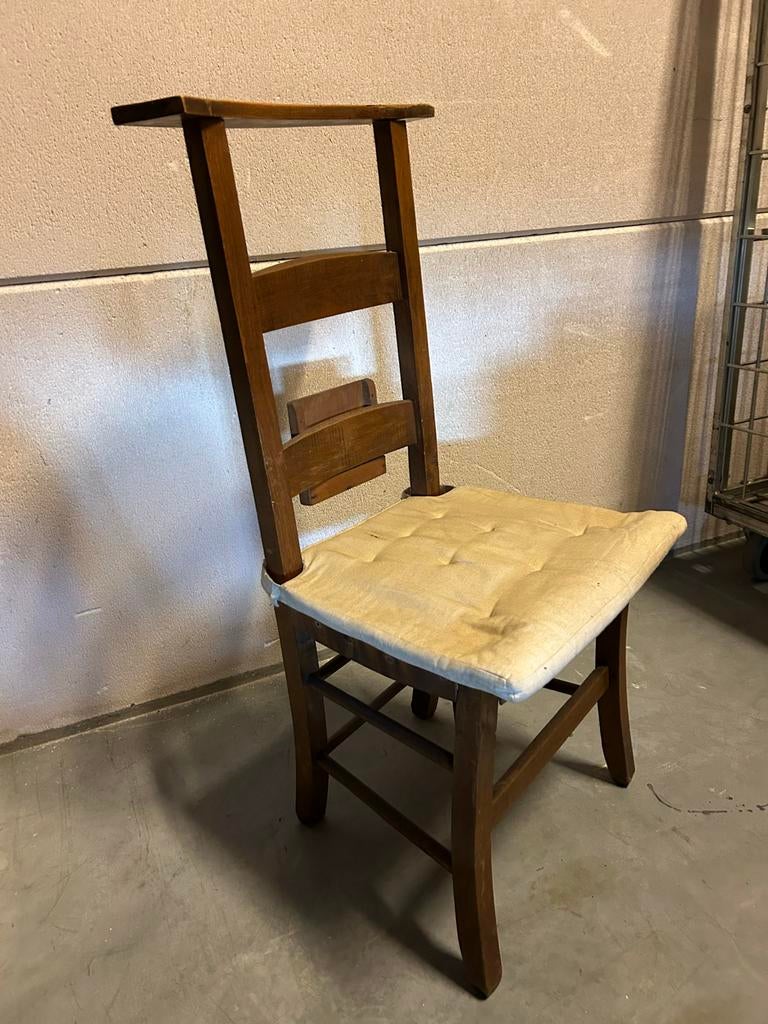 Set van 3 Antieke Kerkstoelen, Antiek en Kunst, Ophalen