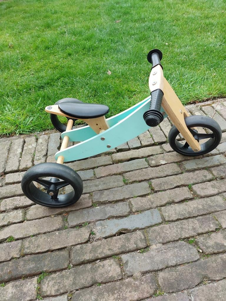 Bandits en Angels loopfietsje. Mintgroen, Ophalen of Verzenden, Loopfiets