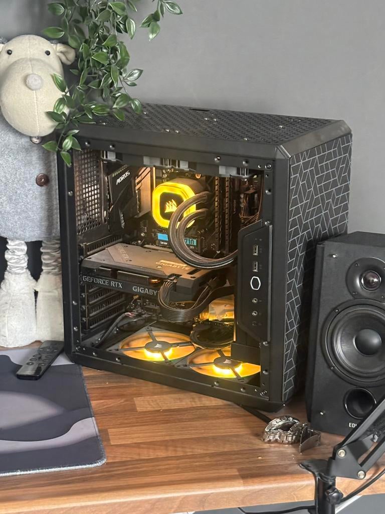 R5 3600 + RTX 3060 gaming pc, Computers en Software, Desktop Pc's, Ophalen, 32 GB, Virtual Reality, Zo goed als nieuw