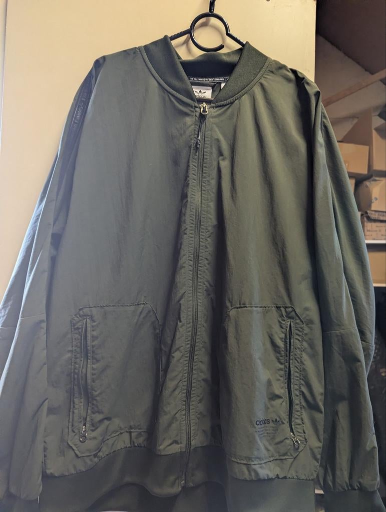 Adidas zomerjas, Maat 56/58 (XL), Ophalen of Verzenden, Zo goed als nieuw, Groen