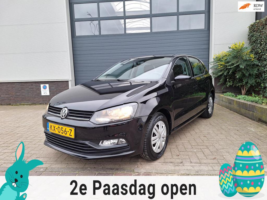 Volkswagen Polo | 1.0 | Airco | Bluetooth |, Stof, Euro 6, 60 pk, Zwart